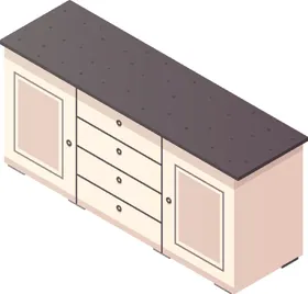 家具图片素材室内布置插图插画