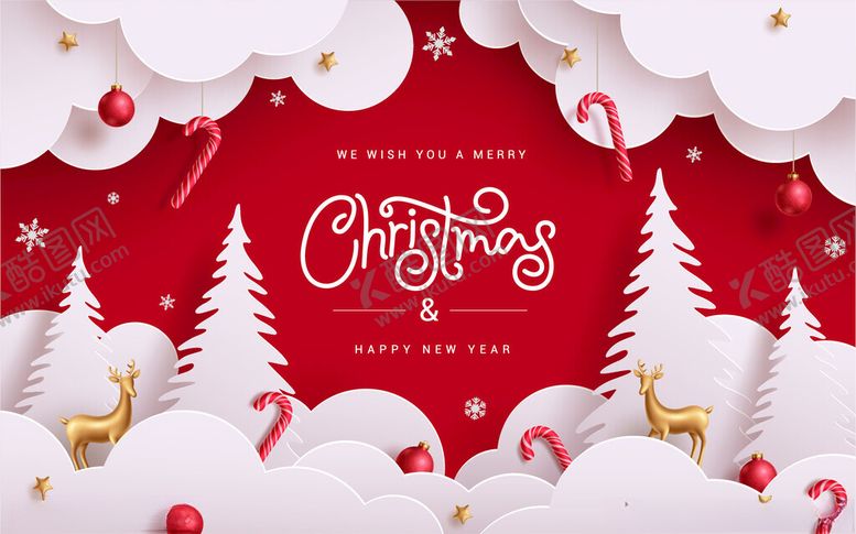 编号：64581311192341483389【酷图网】源文件下载-雪景圣诞节日氛围海报