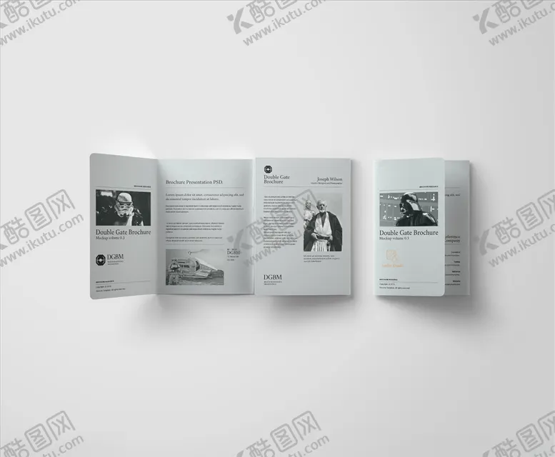 编号：95030807021038108340【酷图网】源文件下载-折页样机