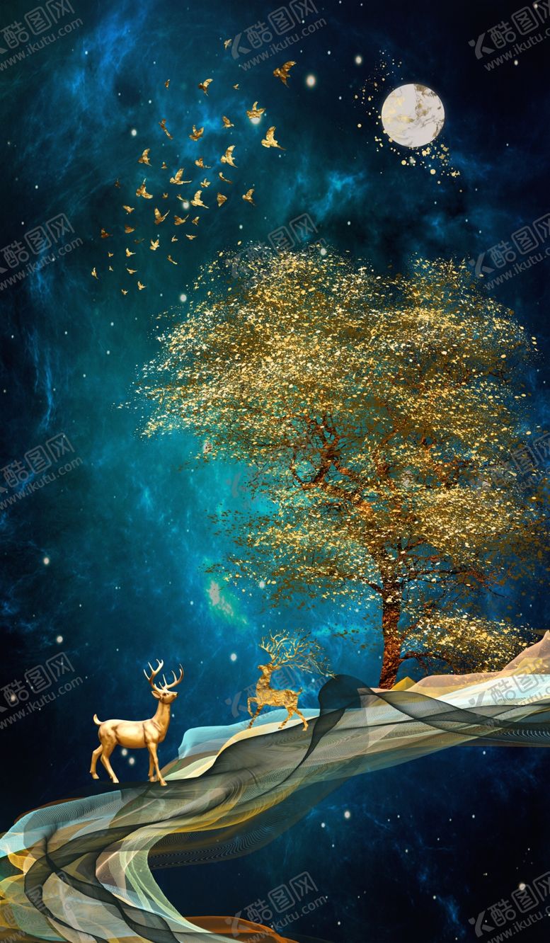 编号：91934211020152452092【酷图网】源文件下载-中国风装饰画