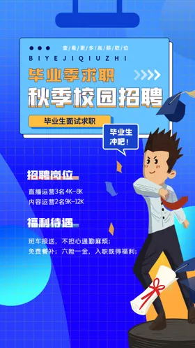 招聘海报人才精英展板