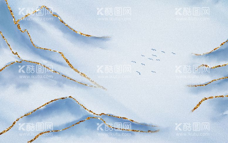 编号：25465011201850443404【酷图网】源文件下载-水墨丹青 雪山 水墨山