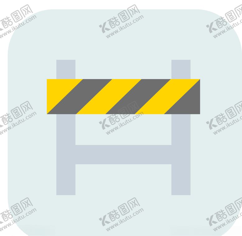 编号：27806910091021214933【酷图网】源文件下载-路障标识