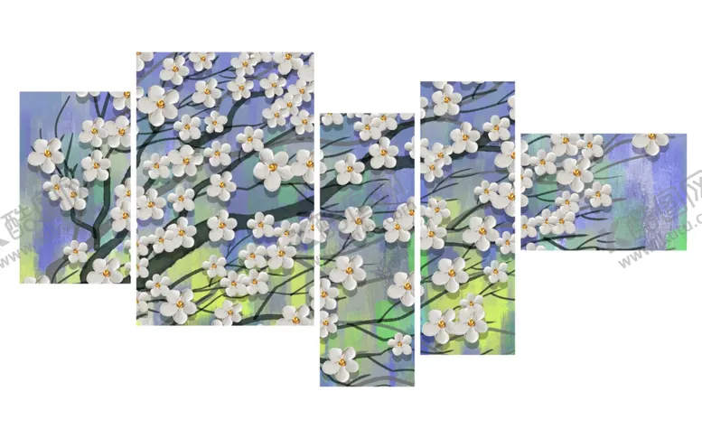 编号：45602706261145429523【酷图网】源文件下载-欧式发财树油画装饰画
