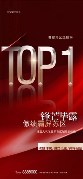 热销top1海报