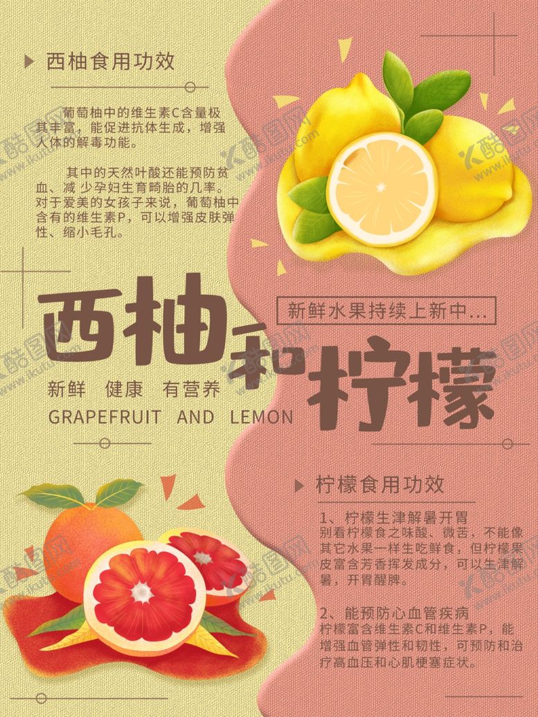 编号：35464409271937019210【酷图网】源文件下载-水果海报