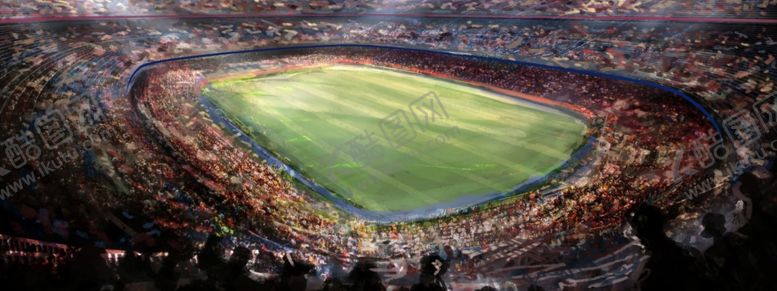 编号：83412409260108336440【酷图网】源文件下载-超大足球场