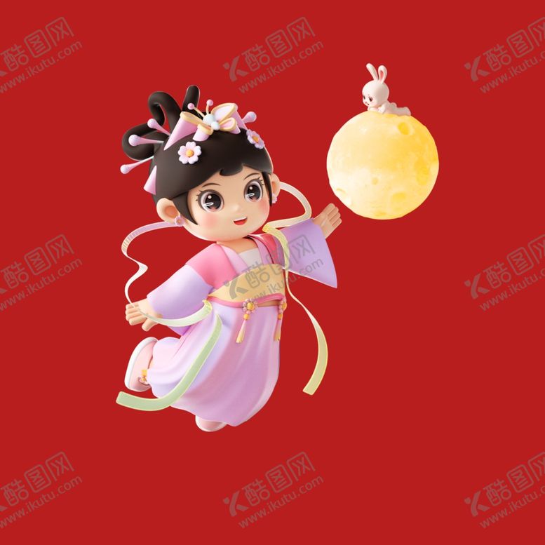 编号：92595801150047143244【酷图网】源文件下载-手绘古代仕女