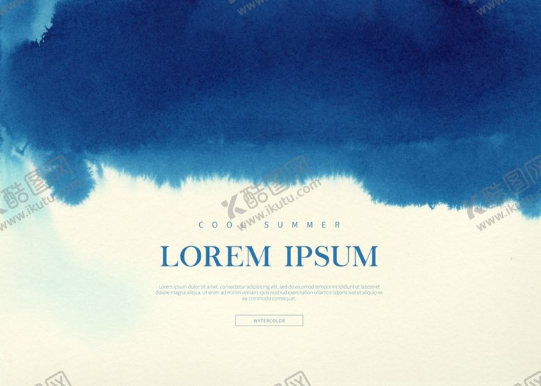 编号：32197606282105537976【酷图网】源文件下载-中式水彩晕染背景