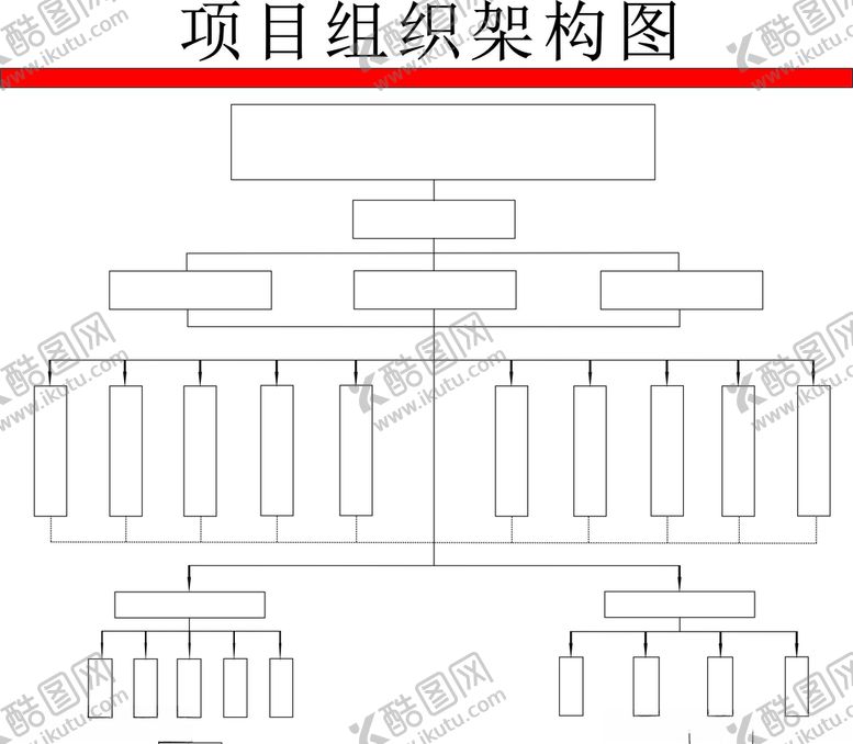 编号：72273510151809298572【酷图网】源文件下载-项目组织架构图