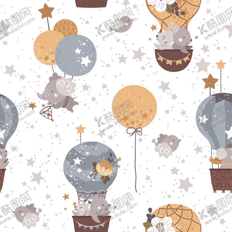 编号：41439610131742358609【酷图网】源文件下载-小清新卡通图案背景