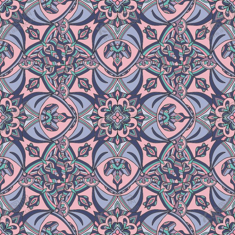 编号：88765010311524104420【酷图网】源文件下载-古典无缝花纹