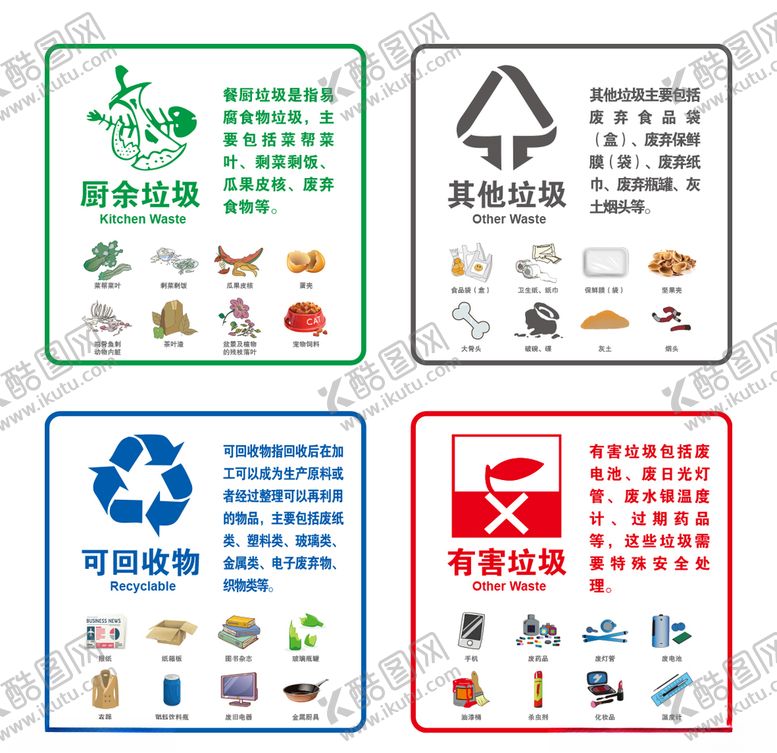 编号：86333905172341008174【酷图网】源文件下载-垃圾分类