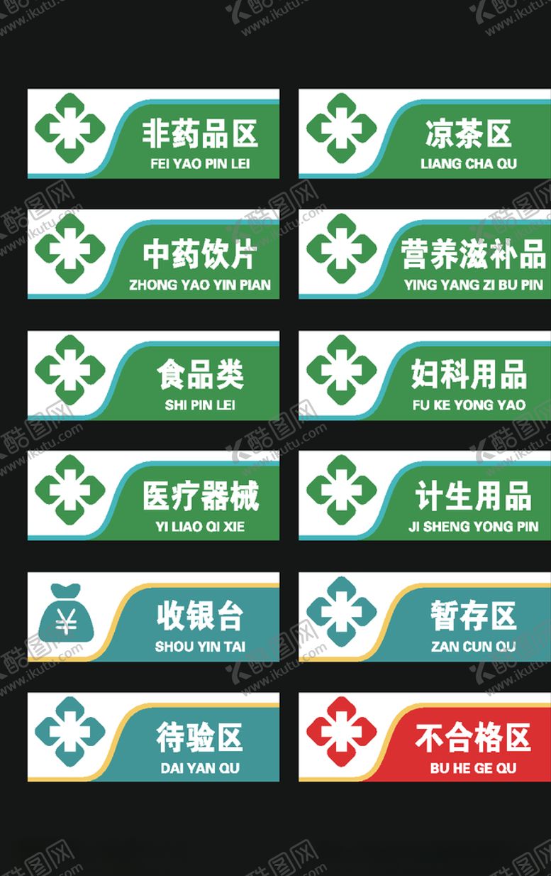 编号：68825905180039315414【酷图网】源文件下载-医院vi导视指示牌