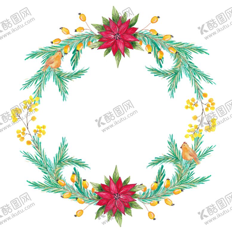 编号：93604510301554567103【酷图网】源文件下载-花环