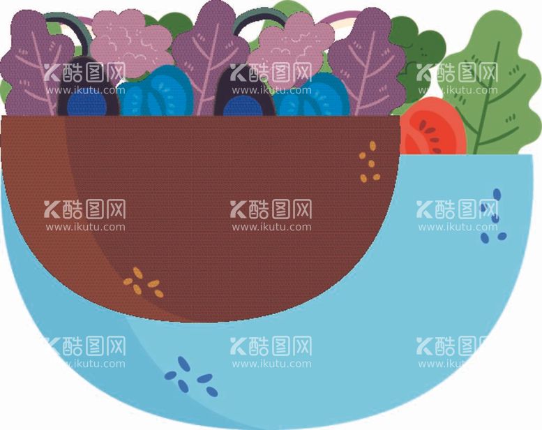 编号：91043810031825185789【酷图网】源文件下载-简约沙拉卡通图案