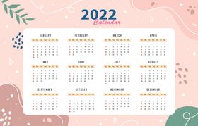 2022年台历虎记事设计