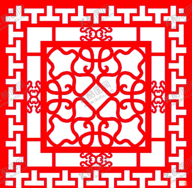 编号：40348507031021044773【酷图网】源文件下载-花纹屏风