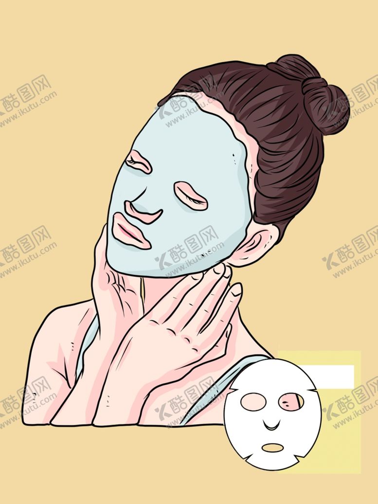 编号：78611709270539523091【酷图网】源文件下载-面膜