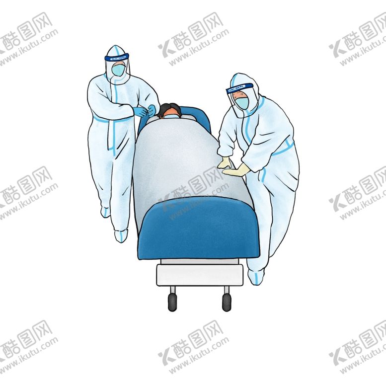 编号：82232107141214134399【酷图网】源文件下载-医生抢救重症危重症病人励志形象