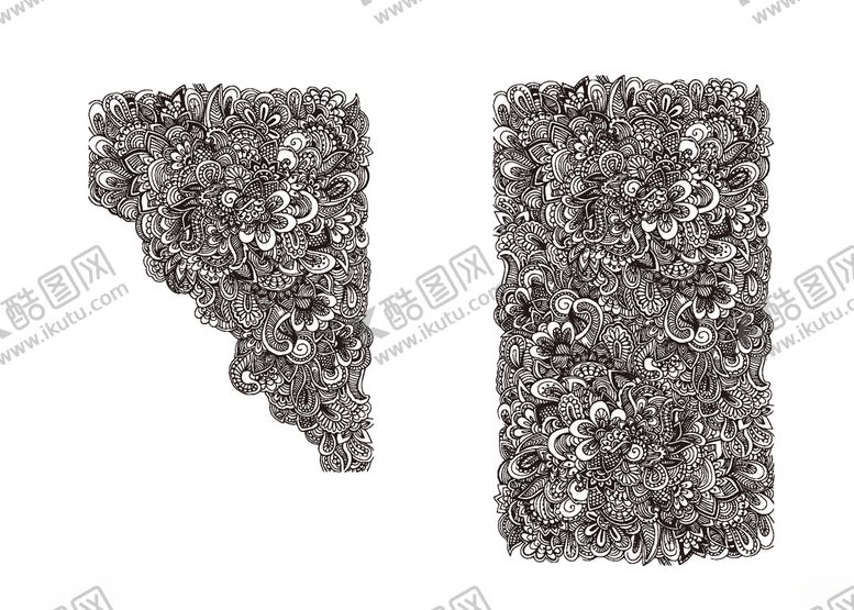 编号：11408710090947349963【酷图网】源文件下载-矢量花纹背景