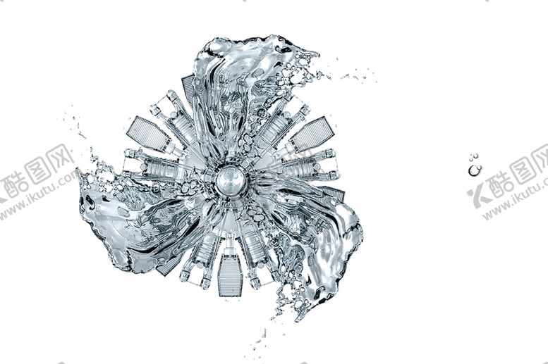 编号：73410809241622406831【酷图网】源文件下载-水花