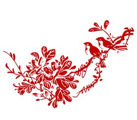 小鸟剪影