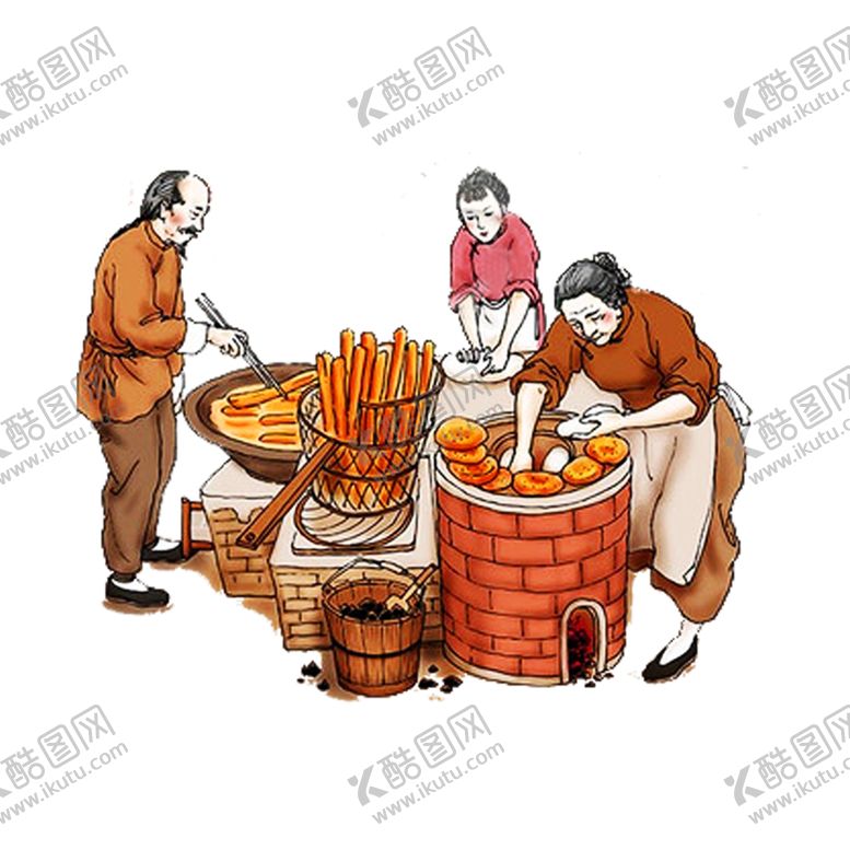 编号：15110209230017257368【酷图网】源文件下载-火烧油条