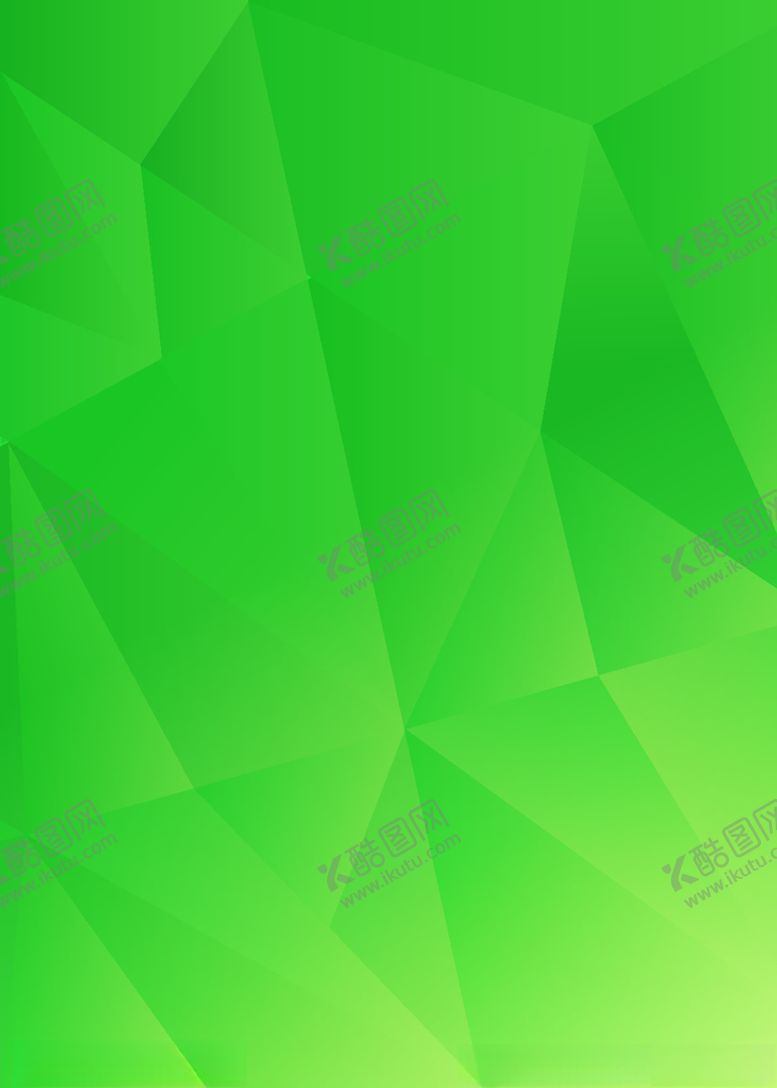 编号：32392210190428224923【酷图网】源文件下载-绿色背景矢量多边形