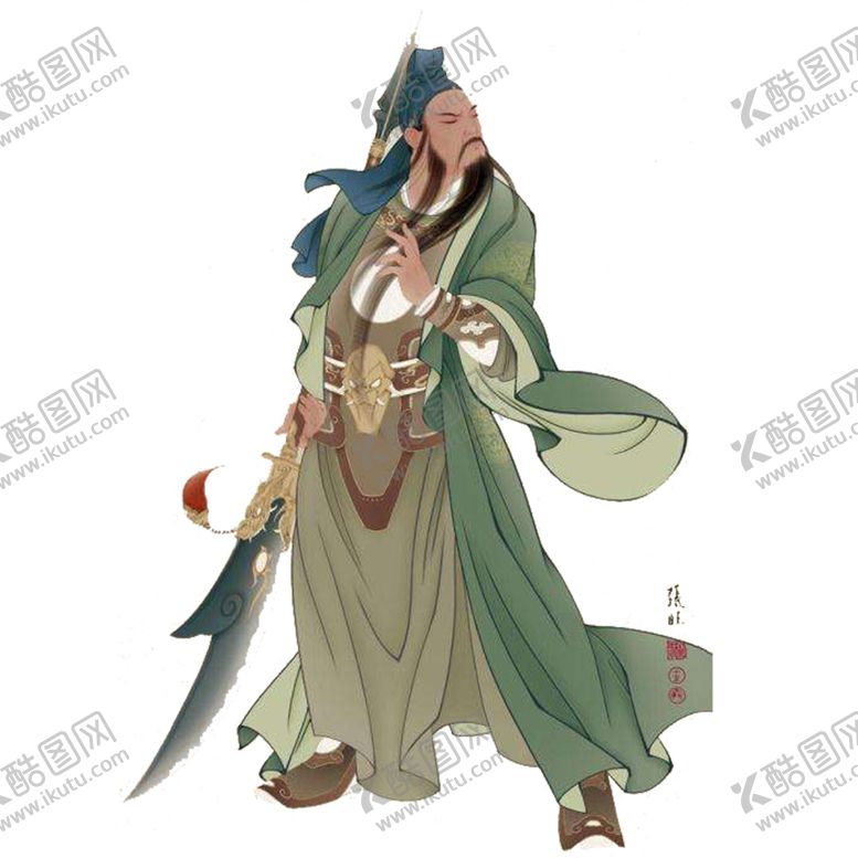 编号：47309309101809446108【酷图网】源文件下载-国学人物插画