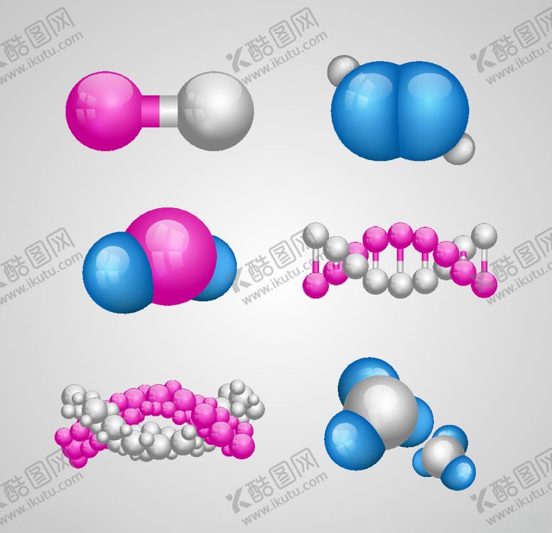 编号：41175311011449026438【酷图网】源文件下载-分子背景