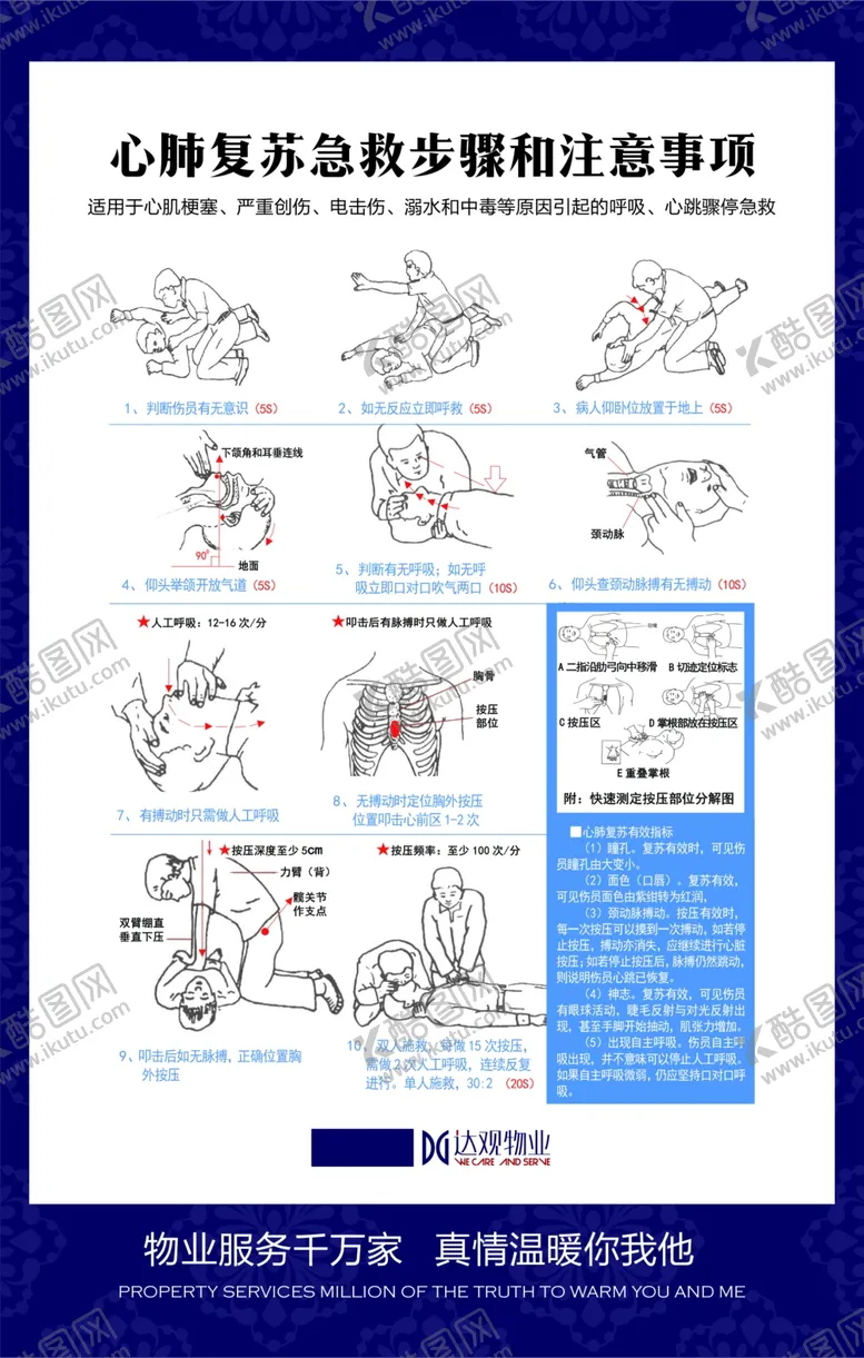心肺复苏徒手常见急症红十字应急