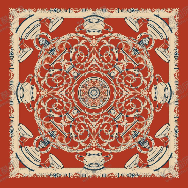 编号：37576309151422185021【酷图网】源文件下载-大牌方巾花