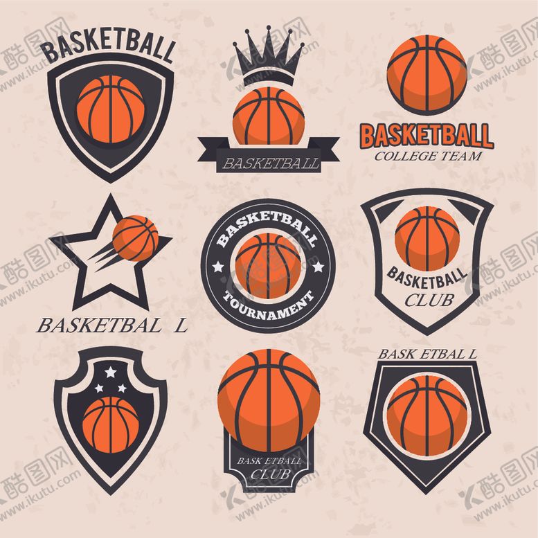 编号：74884410281622175508【酷图网】源文件下载-篮球图标