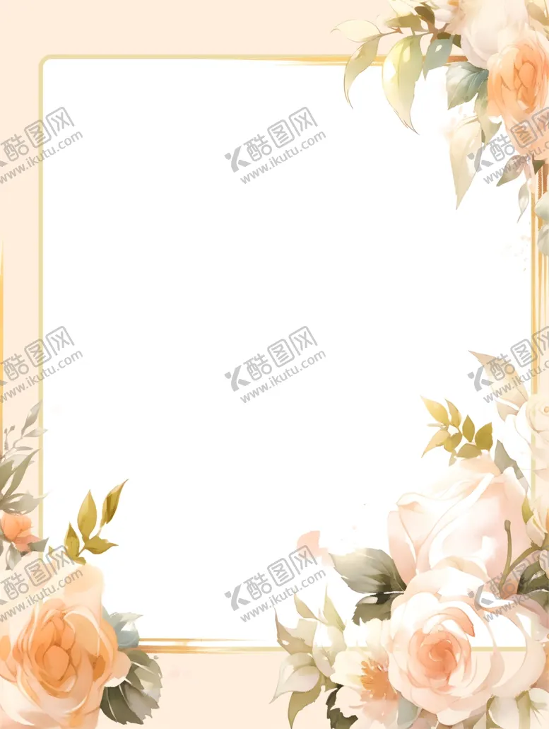 编号：97531401201945311411【酷图网】源文件下载-花卉边框