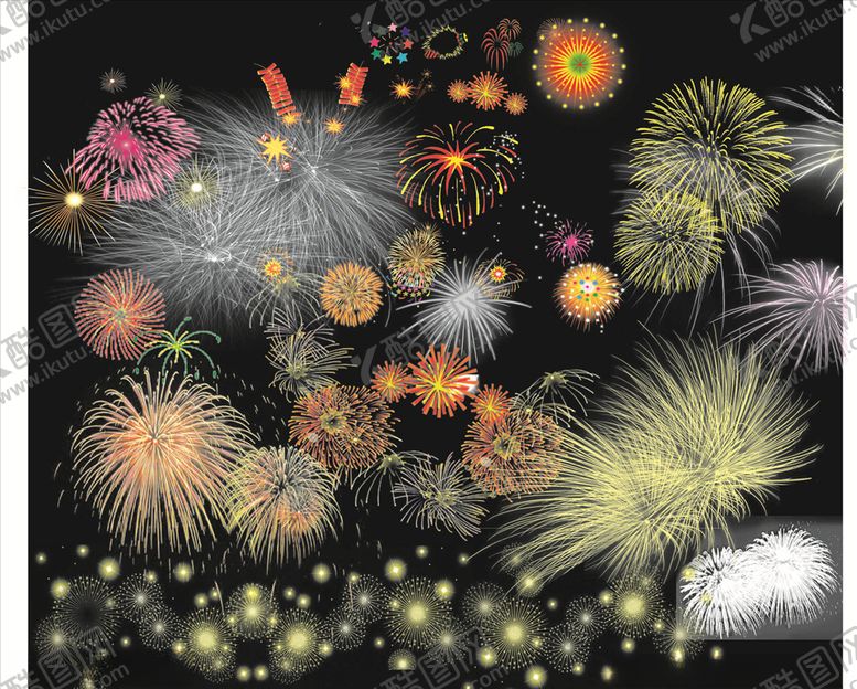 编号：16887710052341569770【酷图网】源文件下载-烟花