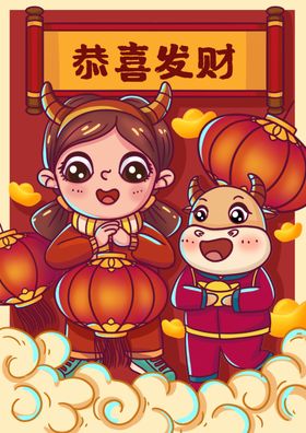 牛年恭喜发财