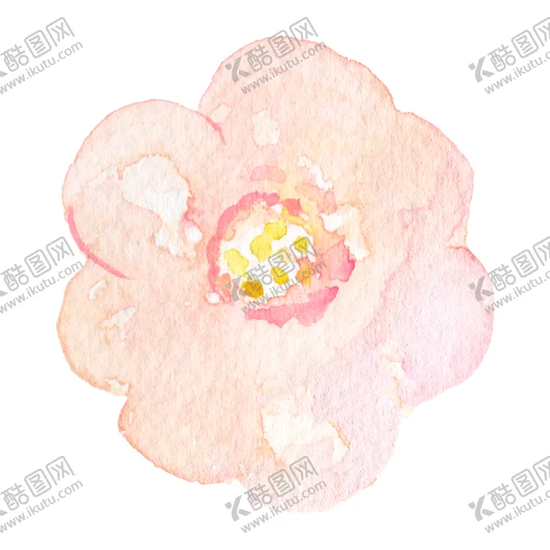 编号：91573405080800234691【酷图网】源文件下载-小清新水彩绘画花朵