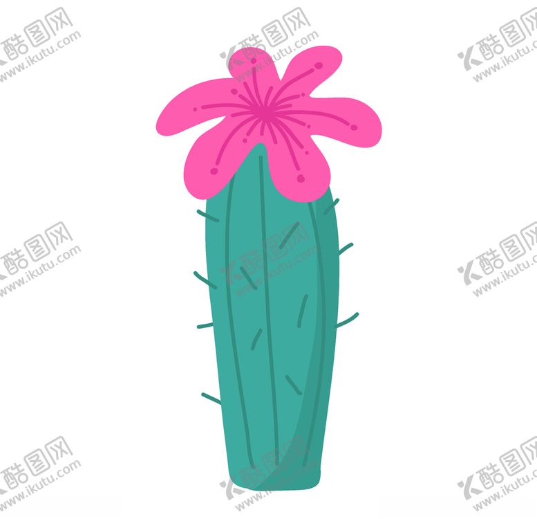 编号：42411409131127483219【酷图网】源文件下载-卡通仙人掌