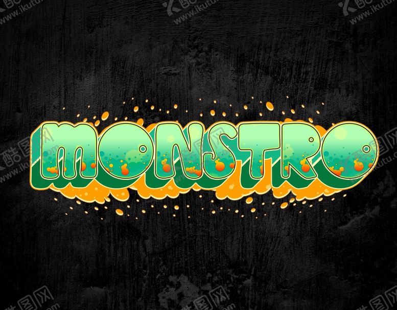 编号：28931509121609116339【酷图网】源文件下载-嘻哈涂鸦英文艺术字