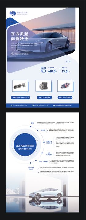 AI科技公司DM宣传单页