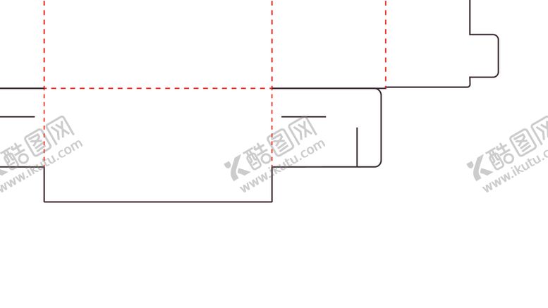 编号：92078410162012561247【酷图网】源文件下载-纸质包装盒刀模设计图