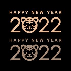 2022虎年字体设计   