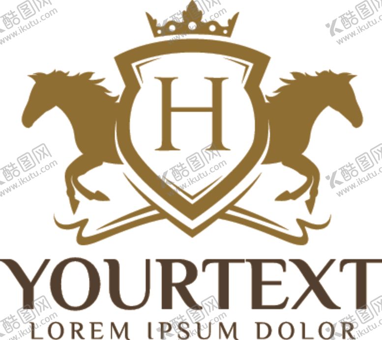 编号：57613710031654521142【酷图网】源文件下载-马头标志