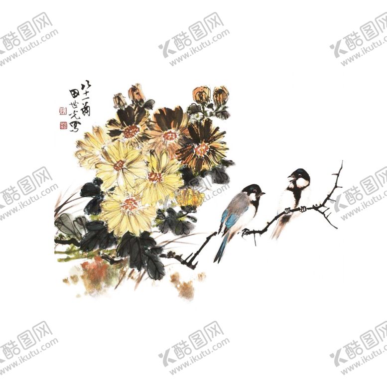 编号：13722309191246131434【酷图网】源文件下载-菊花素材