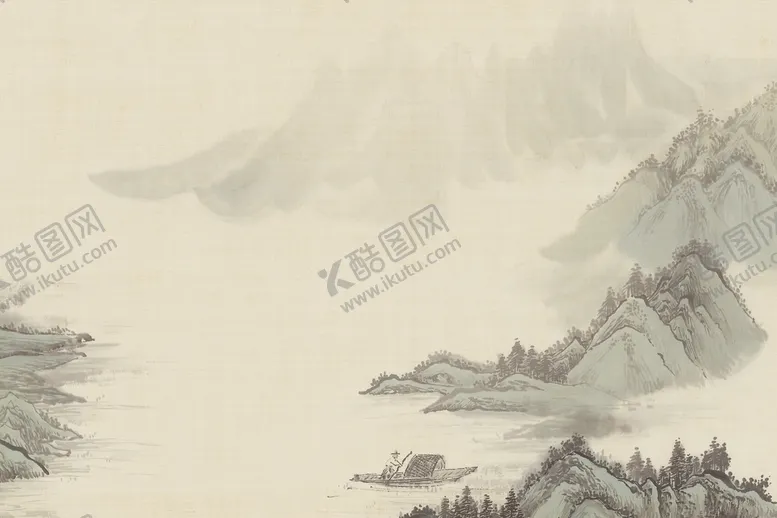 编号：40618509231949463472【酷图网】源文件下载-水墨山水