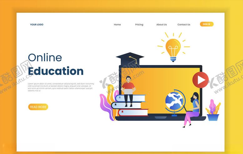 编号：23734110041951157836【酷图网】源文件下载-网络教育