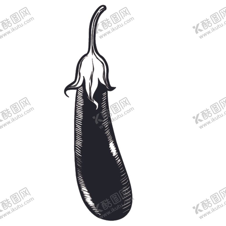 编号：41935510240404234130【酷图网】源文件下载-简笔画蔬菜食物
