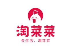 淘菜菜LOGO标志一刻钟一店多能