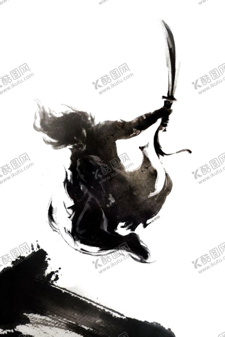 编号：67329905152019088671【酷图网】源文件下载-水墨人物